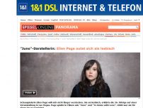 Bild zum Artikel: 'Juno'-Darstellerin: Ellen Page outet sich als lesbisch