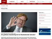 Bild zum Artikel: Wowereit nimmt überraschend Schmitz' Entlassung zurück