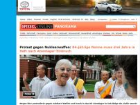 Bild zum Artikel: Protest gegen Nuklearwaffen: 84-jährige Nonne muss drei Jahre in Haft nach Atomlager-Einbruch