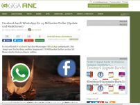 Bild zum Artikel: Facebook kauft WhatsApp für 16 Milliarden Dollar