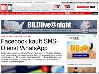 Bild zum Artikel: Für 16 Milliarden Dollar - Facebook kauft SMS-Dienst WhatsApp