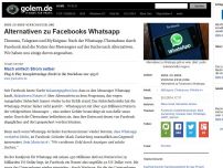 Bild zum Artikel: Ende-zu-Ende-Verschlüsselung: Alternativen zu Facebooks Whatsapp