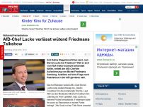 Bild zum Artikel: Während Fernsehshow - AfD-Chef Lucke verlässt wütend Friedmans Talkshow