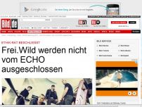 Bild zum Artikel: Ethik-Rat beschließt - Frei.Wild nicht vom ECHO ausgeschlossen