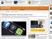 Bild zum Artikel: Instant Messenger: WhatsApp-Alternative Threema wächst rasant