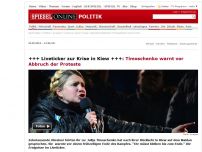 Bild zum Artikel: +++ Liveticker zur Krise in Kiew +++: Oppositionsführerin Timoschenko kommt frei