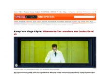 Bild zum Artikel: Kampf um kluge Köpfe: Wissenschaftler wandern aus Deutschland ab