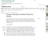 Bild zum Artikel: Allgäu: Drogen-Skandal erschüttert Bayerns Polizei