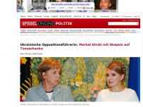 Bild zum Artikel: Ukrainische Oppositionsführerin: Merkel blickt mit Skepsis auf Timoschenko