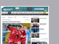Bild zum Artikel: Guardiola lobt Scholl-Sohn