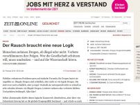 Bild zum Artikel: Drogen: 
			  Der Rausch braucht eine neue Logik