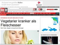 Bild zum Artikel: Studien-Ergebnis - Vegetarier kranker als Fleischesser