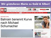 Bild zum Artikel: Große Ehre - Bahrain benennt Kurve nach Schumacher