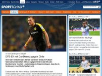 Bild zum Artikel: Vor dem Länderspiel in Stuttgart: DFB-Elf mit Großkreutz gegen Chile