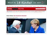 Bild zum Artikel: Krim-Krise: Das deutsche Desaster