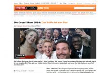 Bild zum Artikel: Die Oscar-Show 2014: Das Selfie ist der Star