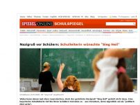Bild zum Artikel: Nazigruß vor Schülern: Schulleiterin wünschte 'Sieg Heil'