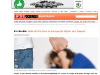 Bild zum Artikel: EU-Studie: Jede dritte Frau in Europa ist Opfer von Gewalt