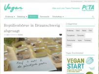 Bild zum Artikel: Reptilienbörse in Braunschweig abgesagt