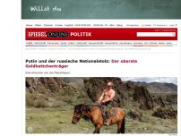 Bild zum Artikel: Putin und der russische Nationalstolz: Der oberste Goldkettchenträger