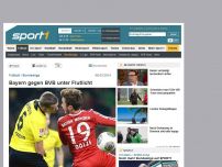 Bild zum Artikel: Bayern gegen BVB unter Flutlicht