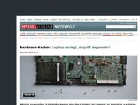 Bild zum Artikel: Hardware-Hacker: Laptop zerlegt, Angriff abgewehrt