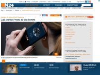 Bild zum Artikel: Software für abhörsichere Telefonate - 
Das Merkel-Phone für alle kommt