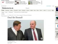 Bild zum Artikel: Prozess gegen FC-Bayern-Präsident: Deal für Hoeneß