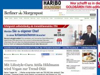 Bild zum Artikel: Fit in den Frühling: Mit Lifestyle-Guru Attila Hildmann wird Vegan zur Trend-Diät