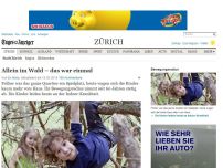 Bild zum Artikel: Allein im Wald – das war einmal
