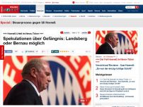 Bild zum Artikel: +++ Hoeneß-Urteil im News-Ticker +++ - Hoeneß tritt vor die Presse - Folgt nach dem Urteil der Rücktritt als Bayern-Boss?