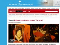 Bild zum Artikel: Türkei: Erdogan nennt toten Jungen 'Terrorist'