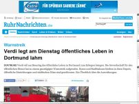 Bild zum Artikel: Verdi legt am Dienstag öffentliches Leben in Dortmund lahm