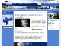 Bild zum Artikel: Schauspielerin Mareike Carrière gestorben