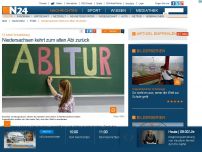 Bild zum Artikel: 13 Jahre Schulbildung - 
Niedersachsen kehrt zum alten Abi zurück