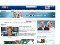 Bild zum Artikel: 'Absolute Situationskomik' Live im TV: Moderatorin mit Lachanfall