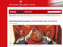 Bild zum Artikel: Unterstützung für Russland: Chinas Schatten über der Ukraine