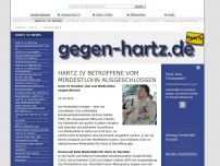 Bild zum Artikel: Hartz IV Betroffene vom Mindestlohn ausgeschlossen