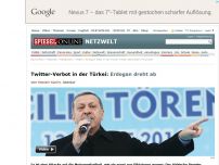 Bild zum Artikel: Twitter-Verbot in der Türkei: Erdogan dreht ab