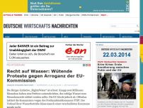 Bild zum Artikel: Recht auf Wasser: Wütende Proteste gegen Arroganz der EU-Kommission