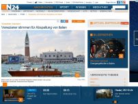 Bild zum Artikel: 'Kompletter Wahnsinn' - 
Venezianer stimmen für Abspaltung von Italien