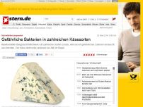 Bild zum Artikel: Rückrufaktion ausgeweitet: Tödliche Bakterien in zahlreichen Käsesorten