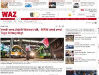 Bild zum Artikel: Neue Streikwelle soll NRW am Mittwoch erreichen
