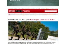 Bild zum Artikel: Vorstoß durch von der Leyen: Auch Moppel sollen dienen dürfen