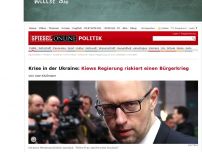 Bild zum Artikel: Krise in der Ukraine: Kiews Regierung riskiert einen Bürgerkrieg