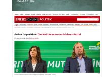Bild zum Artikel: Grüne Opposition: Die Null-Komma-Null-Ideen-Partei