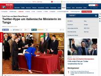 Bild zum Artikel: Fake-Foto von Maria Elena Boschi - Twitter-Hype um italienische Ministerin im Tanga