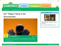 Bild zum Artikel: Der 'Happy'-Song in der Sesamstraße
