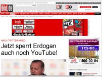 Bild zum Artikel: Nach Twitter-Krieg - Lässt Erdogan jetzt YouTube sperren?