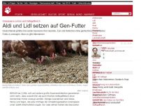 Bild zum Artikel: Greenpeace zu Eier und Geflügelfleisch: Aldi und Lidl setzen auf Gen-Futter